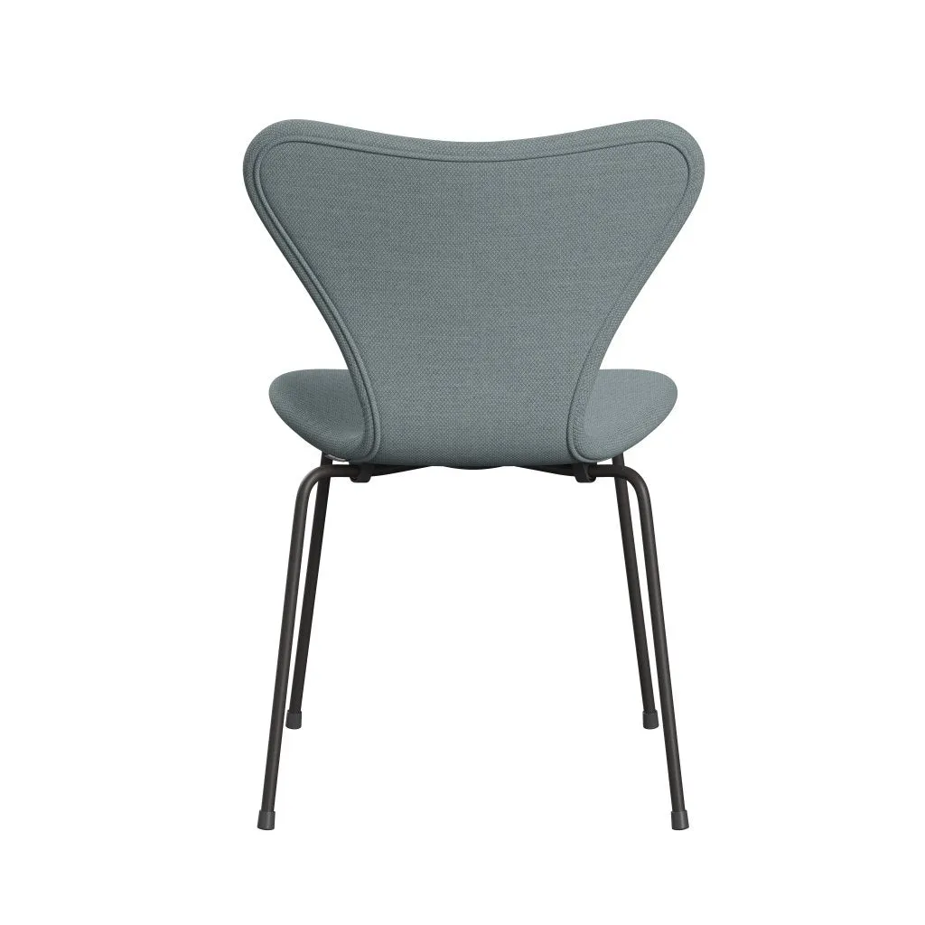 Fritz Hansen Series 7™ Chair Full Upholstery, Warm Graphite/Fiord Green/Blue/Stone