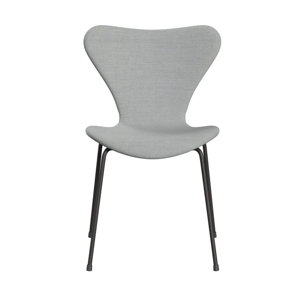 Fritz Hansen Series 7™ Chair Full Upholstery, Warm Graphite/Fiord Grey/Medium Grey