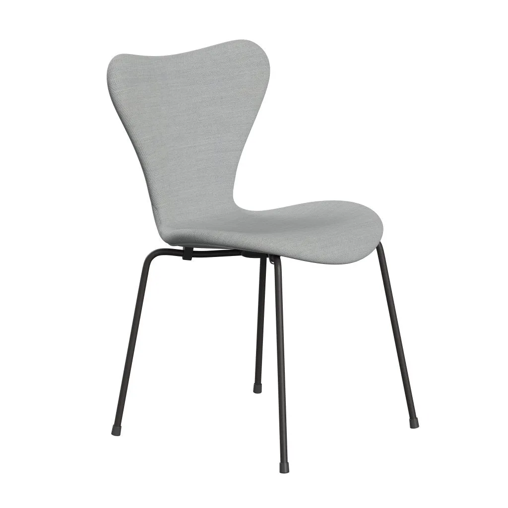 Fritz Hansen Series 7™ Chair Full Upholstery, Warm Graphite/Fiord Grey/Medium Grey