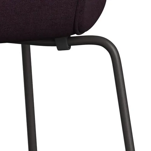 Fritz Hansen Series 7™ Chair Full Upholstery, Warm Graphite/Remix Aubergine (Rem692)