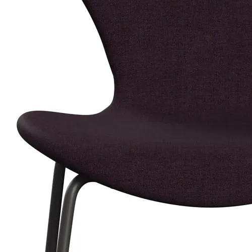 Fritz Hansen Series 7™ Chair Full Upholstery, Warm Graphite/Remix Aubergine (Rem692)