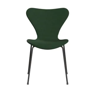 Fritz Hansen Series 7™ Chair Full Upholstery, Warm Graphite/Remix Grass Green