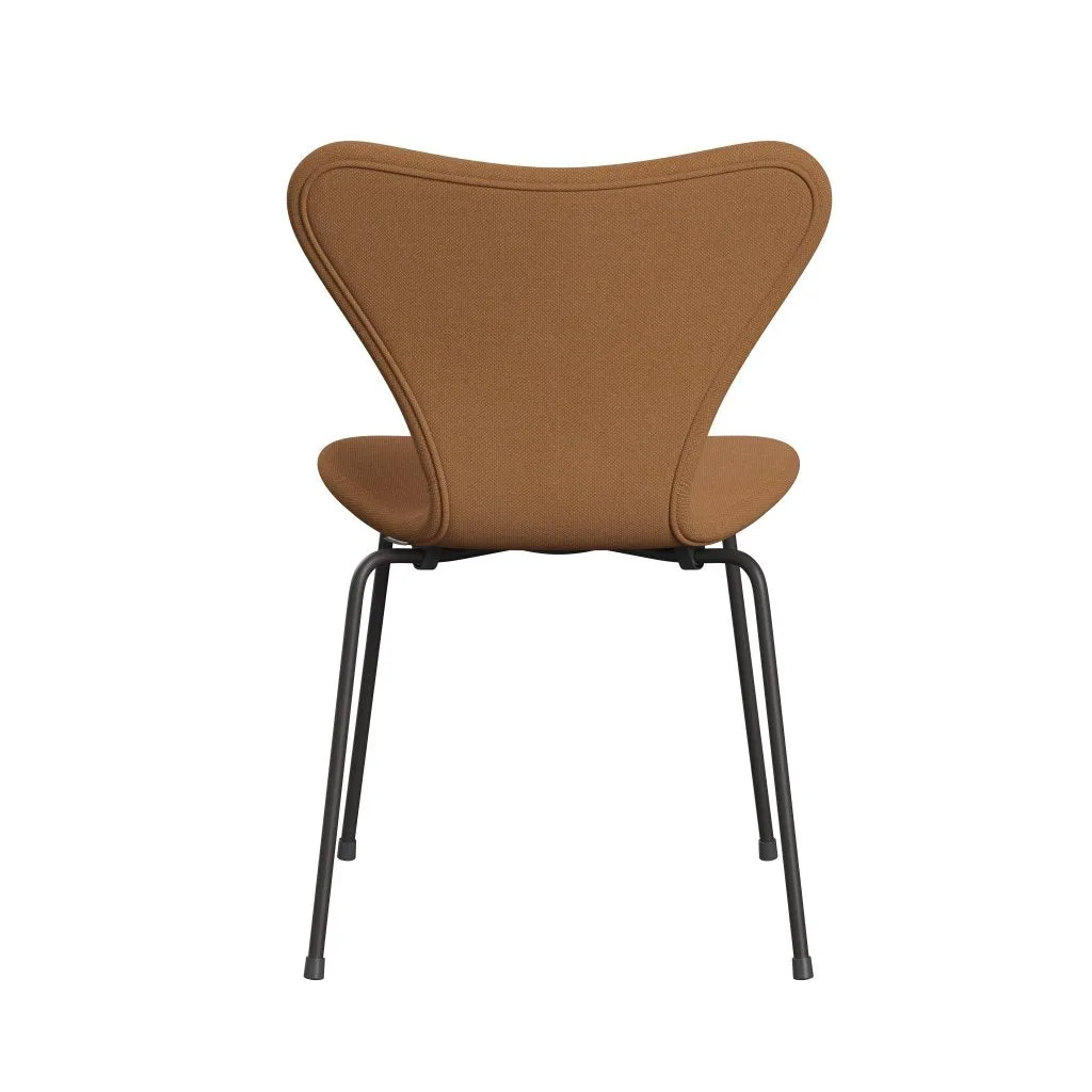 Fritz Hansen Series 7™ Chair Full Upholstery, Warm Graphite/Steelcut Trio Camel