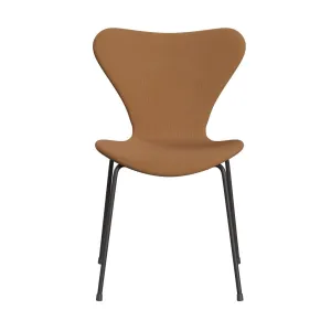 Fritz Hansen Series 7™ Chair Full Upholstery, Warm Graphite/Steelcut Trio Camel