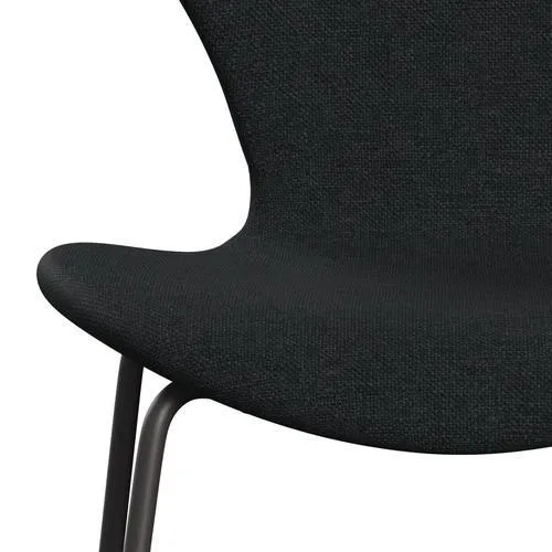 Fritz Hansen Series 7™ Chair Full Upholstery, Warm Graphite/Sunniva 2 Black/Dark Grey