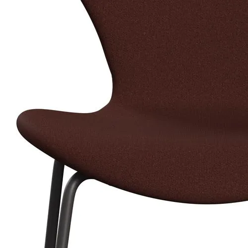 Fritz Hansen Series 7™ Chair Full Upholstery, Warm Graphite/Tonus Warm Brown (Ton374)