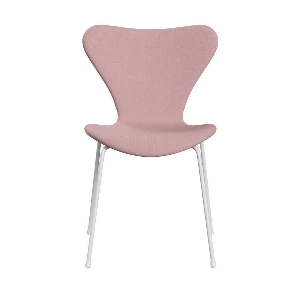 Fritz Hansen Series 7™ Chair Full Upholstery, White/Fame Warm Purple