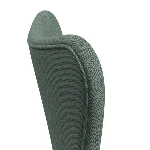 Fritz Hansen Series 7™ Chair Full Upholstery, White/Re Wool Aqua/Natural