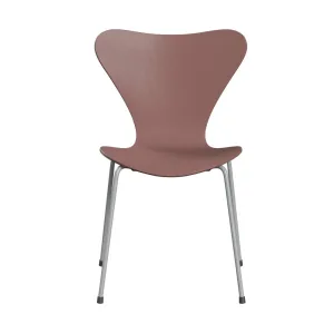 Fritz Hansen Series 7™ Chair Unupholstered, Nine Grey/Coloured Ash Wild Rose