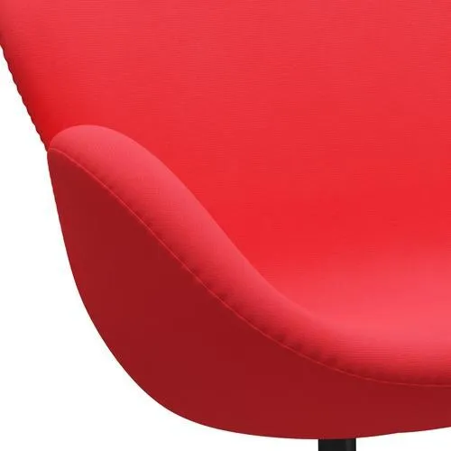 Fritz Hansen Swan™ Sofa 2 Seater, Black Lacquered/Fame Pink