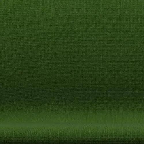 Fritz Hansen Swan™ Sofa 2 Seater, Black Lacquered/Hallingdal Grass Green