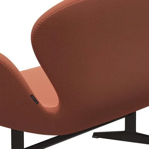 Fritz Hansen Swan™ Sofa 2 Seater, Brown Bronze/Capture Burnt Orange