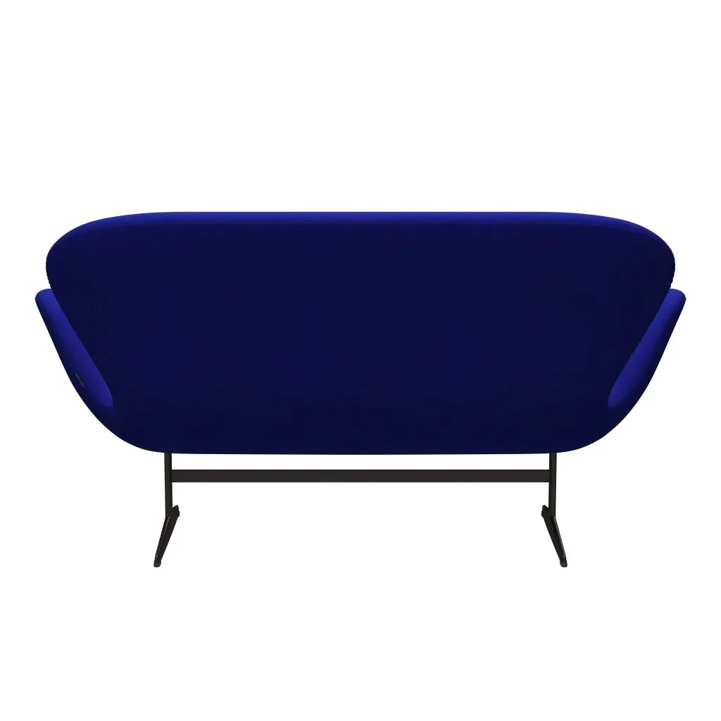 Fritz Hansen Swan™ Sofa 2 Seater, Brown Bronze/Divina Coral Blue