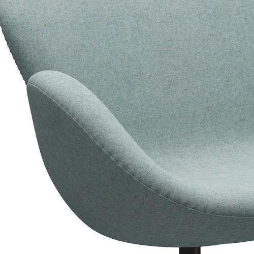 Fritz Hansen Swan™ Sofa 2 Seater, Brown Bronze/Divina Md Mint