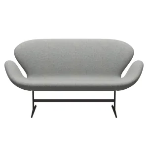 Fritz Hansen Swan™ Sofa 2 Seater, Brown Bronze/Divina Melange Light Grey