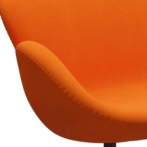 Fritz Hansen Swan™ Sofa 2 Seater, Brown Bronze/Divina Pastel Orange