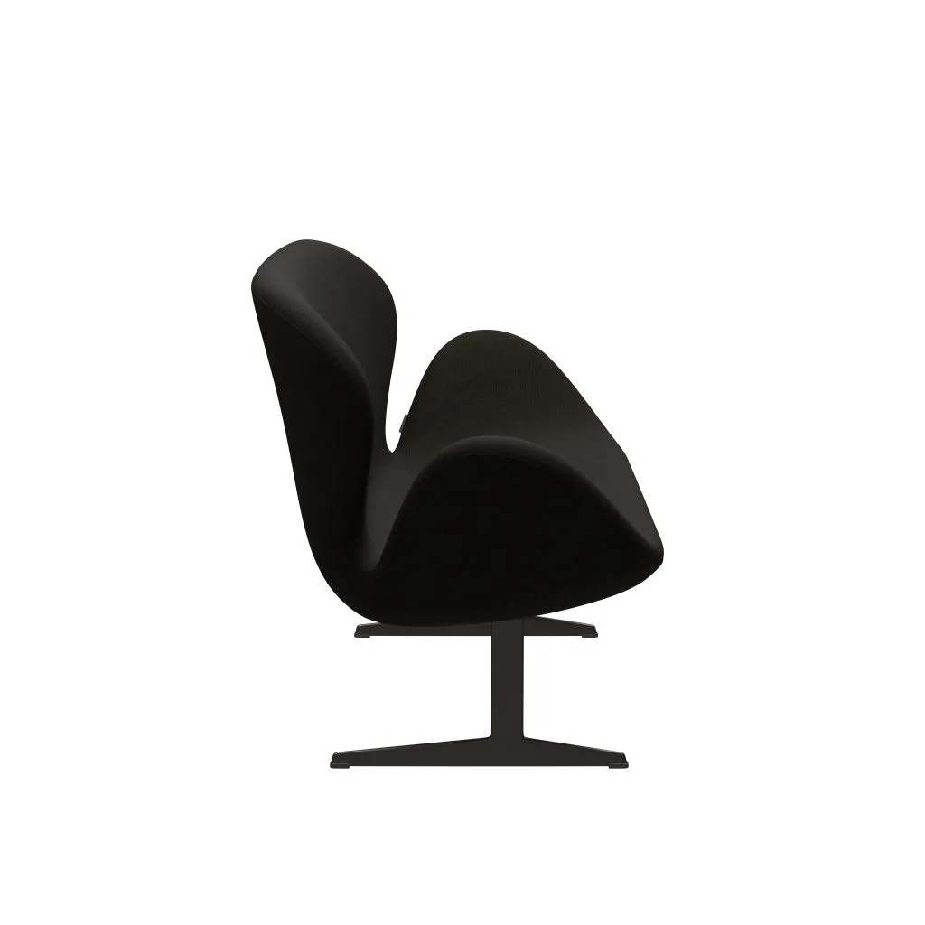 Fritz Hansen Swan™ Sofa 2 Seater, Brown Bronze/Fame Dark