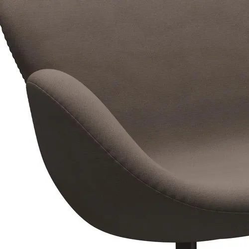 Fritz Hansen Swan™ Sofa 2 Seater, Brown Bronze/Fame Silver Dark