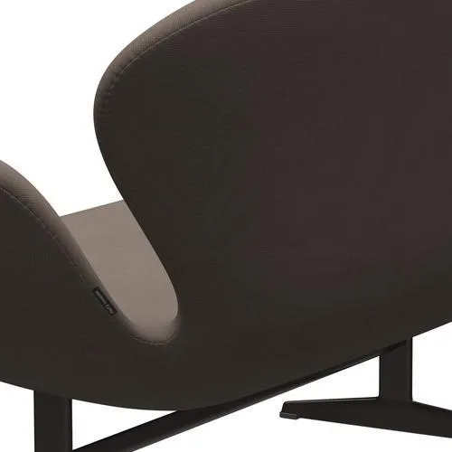 Fritz Hansen Swan™ Sofa 2 Seater, Brown Bronze/Fame Silver Dark