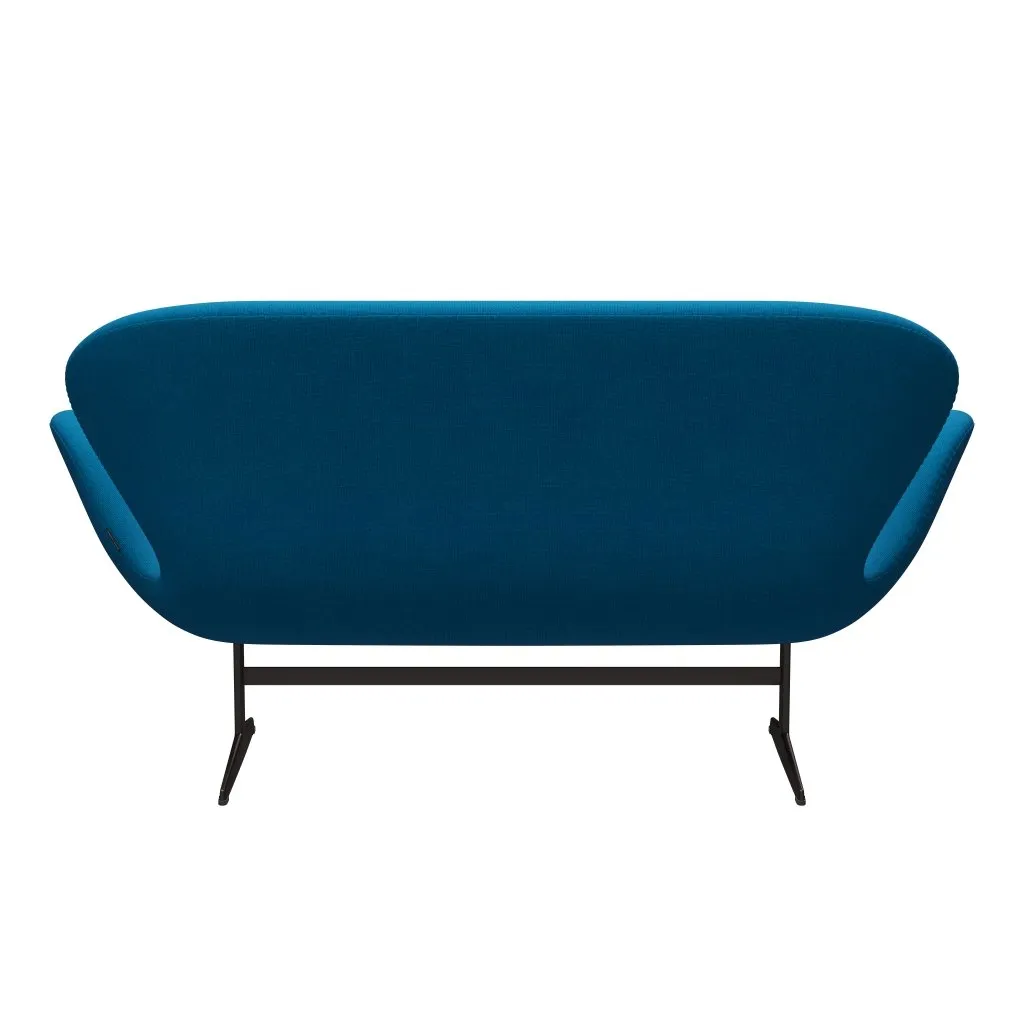 Fritz Hansen Swan™ Sofa 2 Seater, Brown Bronze/Hallingdal Turquoise