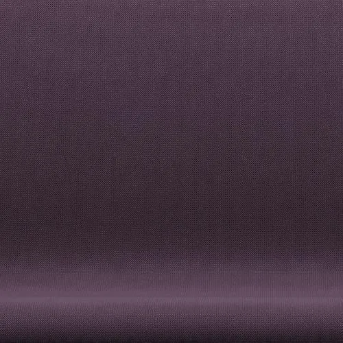 Fritz Hansen Swan™ Sofa 2 Seater, Satin Brushed Aluminium/Capture Violet Dark