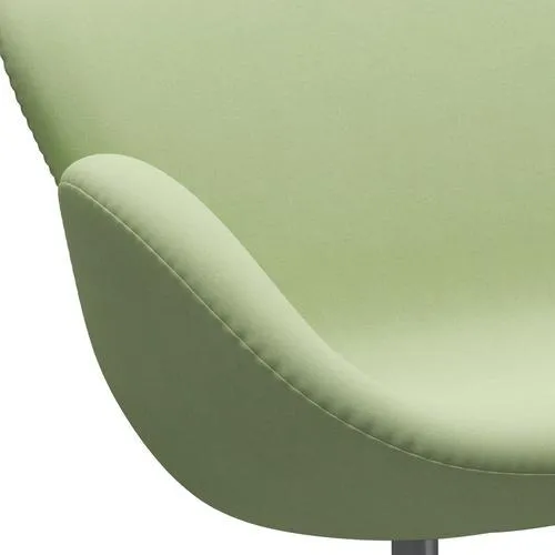 Fritz Hansen Swan™ Sofa 2 Seater, Silver Grey/Divina Light Yellow