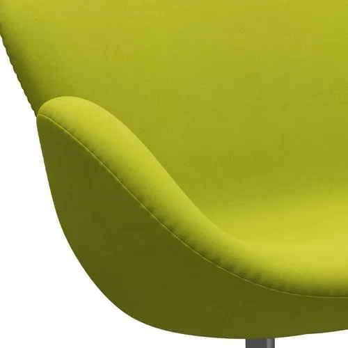 Fritz Hansen Swan™ Sofa 2 Seater, Silver Grey/Divina Lime