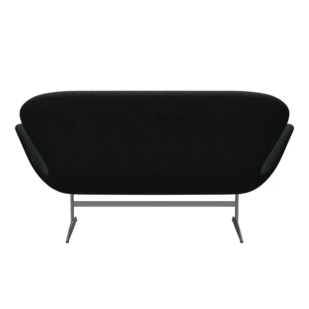 Fritz Hansen Swan™ Sofa 2 Seater, Silver Grey/Divina Melange Salt & Pepper