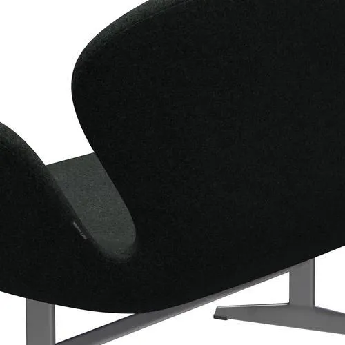 Fritz Hansen Swan™ Sofa 2 Seater, Silver Grey/Divina Melange Salt & Pepper