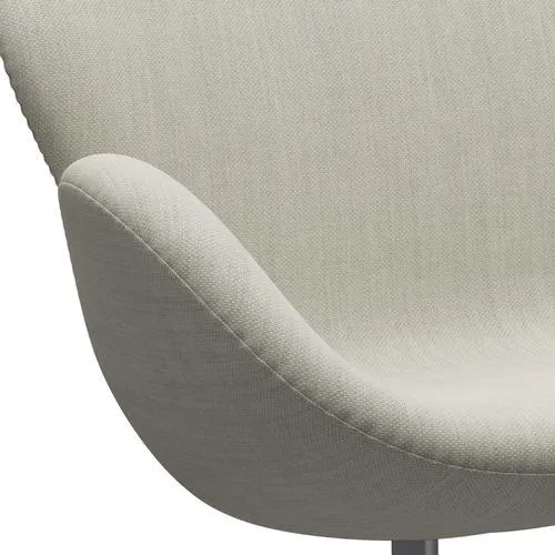 Fritz Hansen Swan™ Sofa 2 Seater, Silver Grey/Fiord Grey