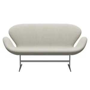Fritz Hansen Swan™ Sofa 2 Seater, Silver Grey/Fiord Grey