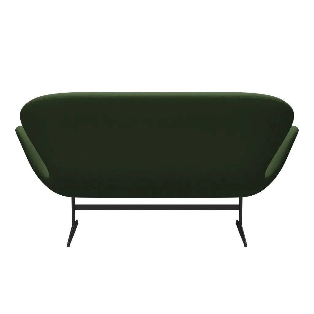 Fritz Hansen Swan™ Sofa 2 Seater, Warm Graphite/Capture Moss Green
