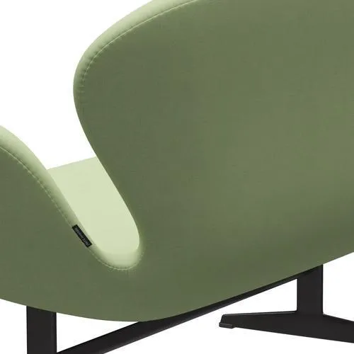 Fritz Hansen Swan™ Sofa 2 Seater, Warm Graphite/Divina Light Yellow