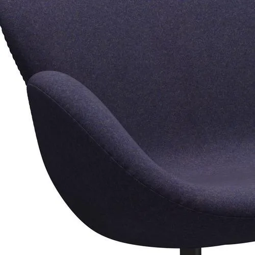 Fritz Hansen Swan™ Sofa 2 Seater, Warm Graphite/Divina Md Dusty Blue