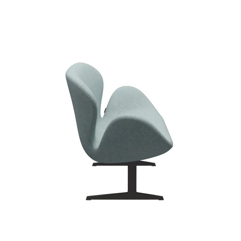 Fritz Hansen Swan™ Sofa 2 Seater, Warm Graphite/Divina Md Mint