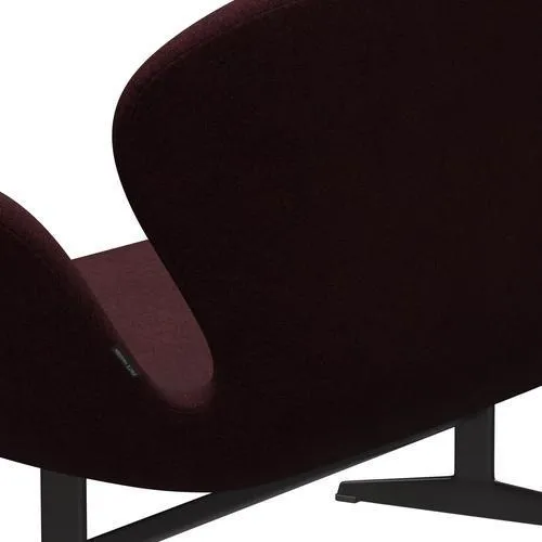 Fritz Hansen Swan™ Sofa 2 Seater, Warm Graphite/Divina Melange Pink Dark