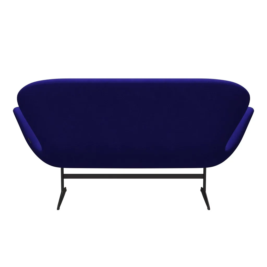 Fritz Hansen Swan™ Sofa 2 Seater, Warm Graphite/Divina Petrol Blue
