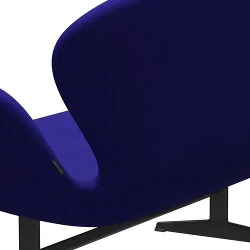 Fritz Hansen Swan™ Sofa 2 Seater, Warm Graphite/Divina Petrol Blue