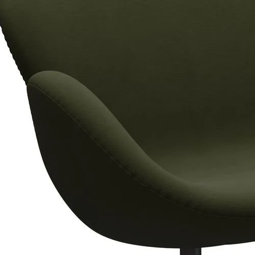 Fritz Hansen Swan™ Sofa 2 Seater, Warm Graphite/Fame Dark Brown Green