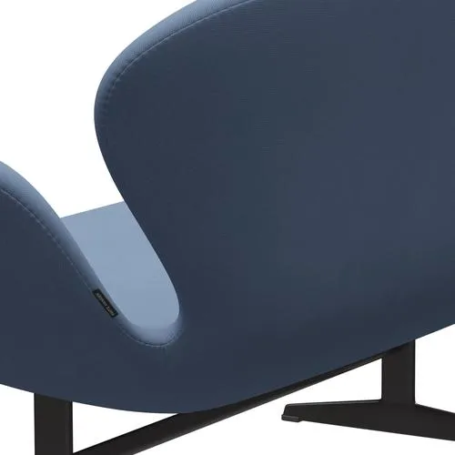 Fritz Hansen Swan™ Sofa 2 Seater, Warm Graphite/Fame Grey Blue