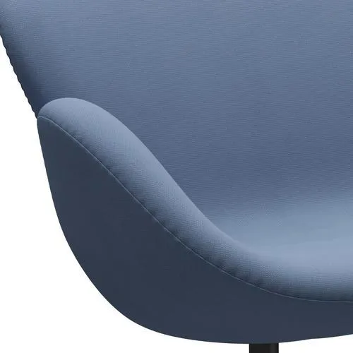 Fritz Hansen Swan™ Sofa 2 Seater, Warm Graphite/Fame Grey Blue