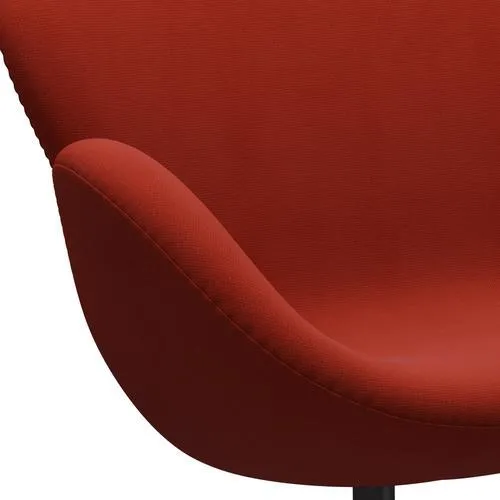 Fritz Hansen Swan™ Sofa 2 Seater, Warm Graphite/Fame Orange Red