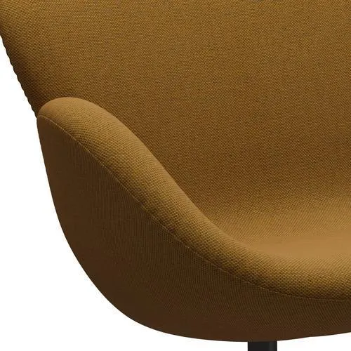 Fritz Hansen Swan™ Sofa 2 Seater, Warm Graphite/Re Wool Saffron/Natural