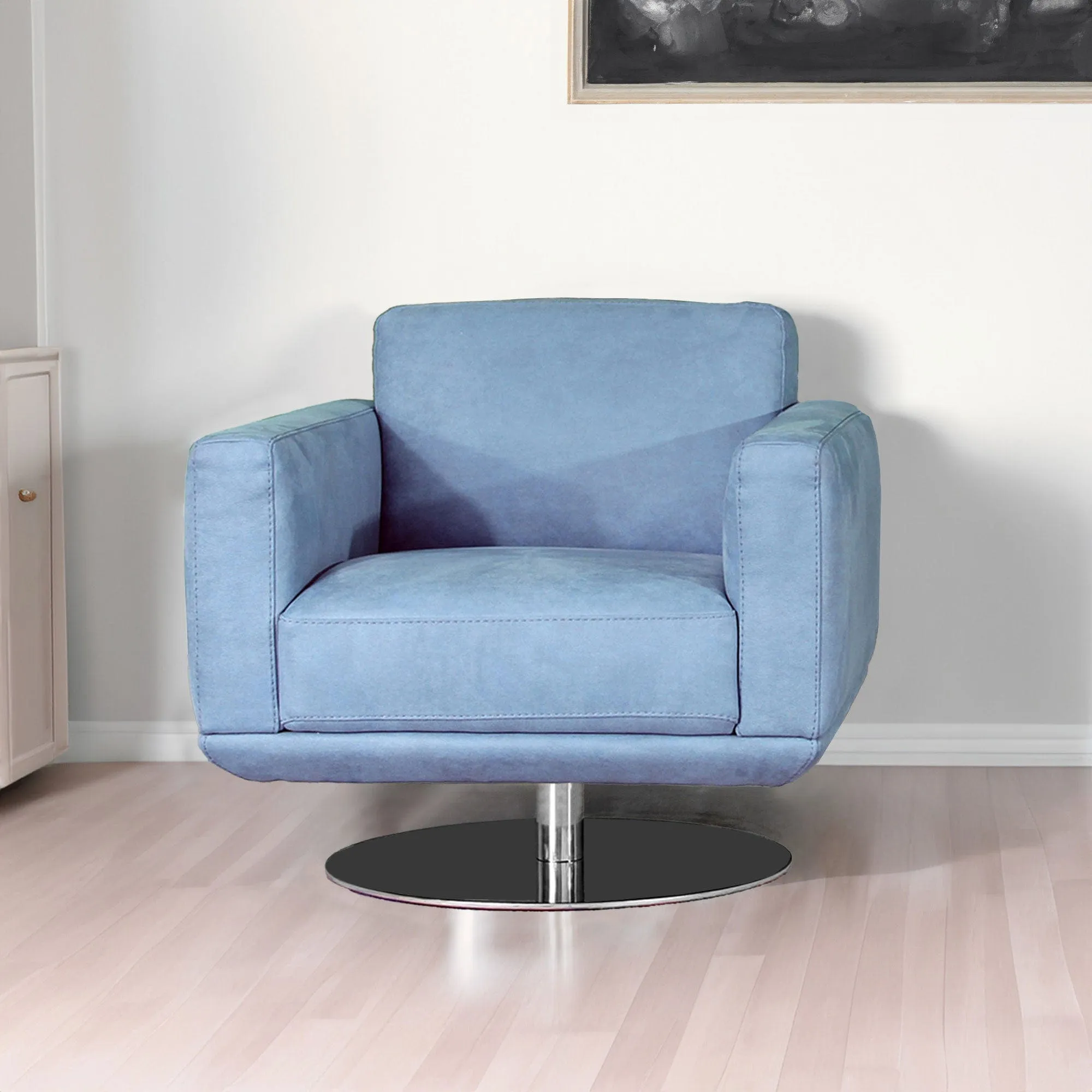 Genova - Swivel Chair In Fabric