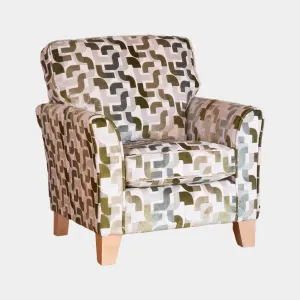 Georgia - Accent Chair In Fabric