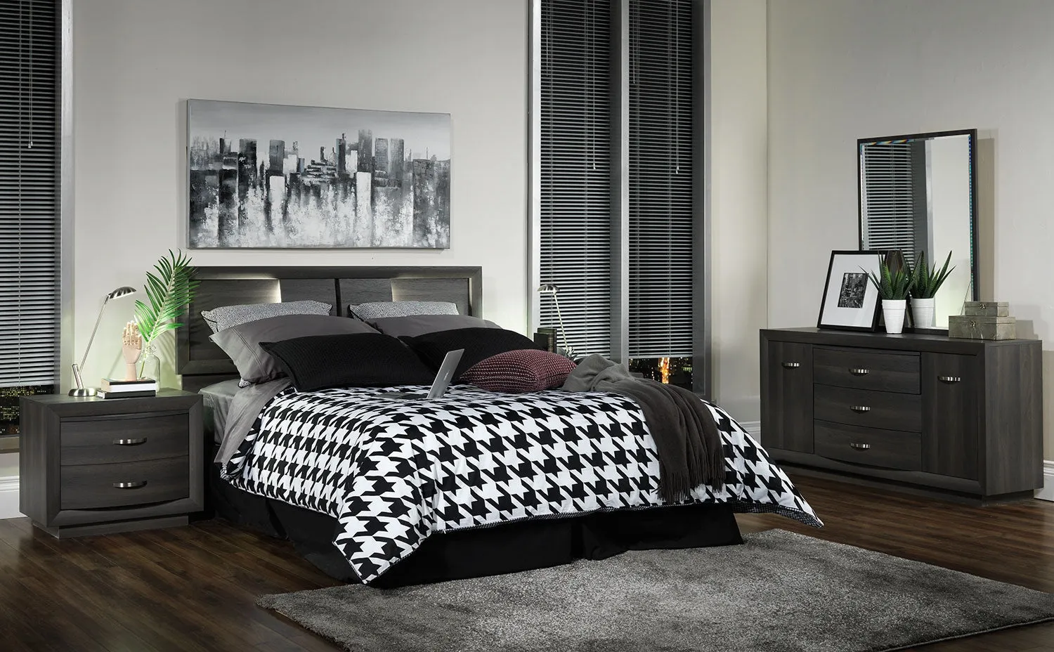 Gerard Mirror - Deep Grey