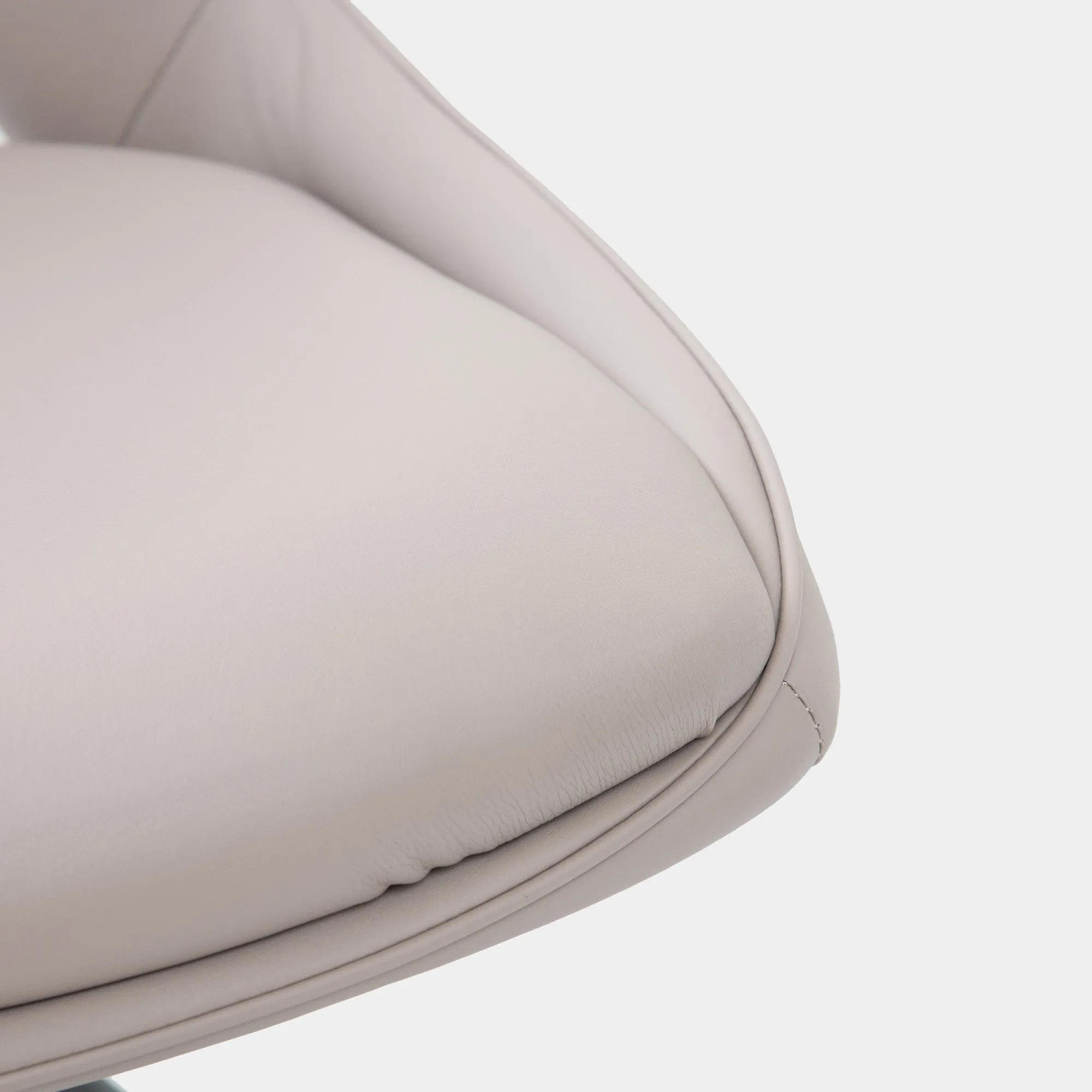 Grigio - Swivel Dining Chair In PU