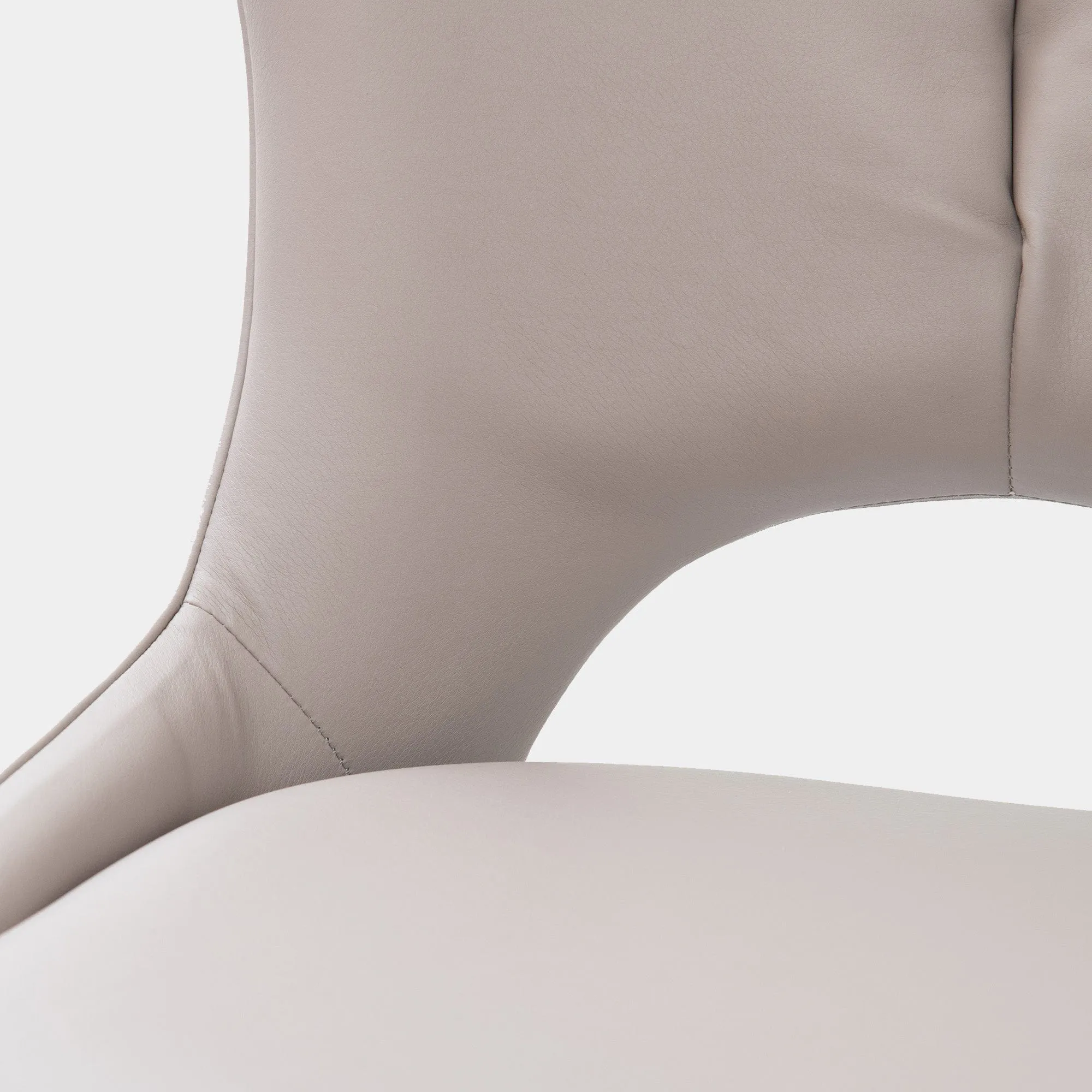 Grigio - Swivel Dining Chair In PU