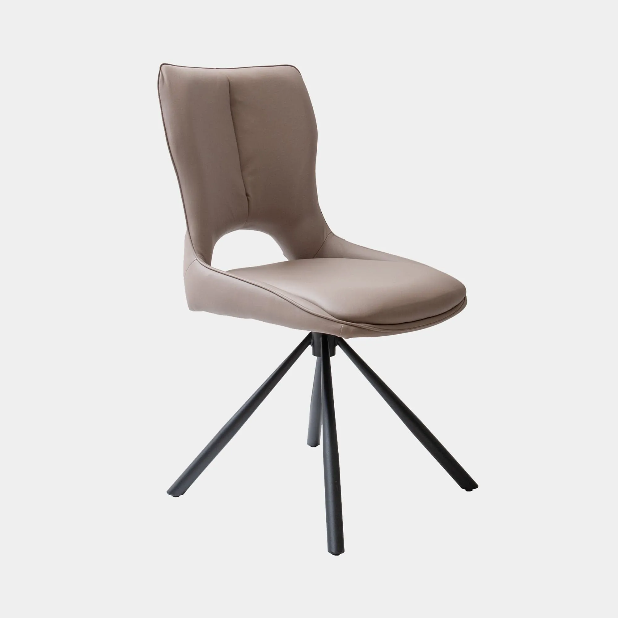 Grigio - Swivel Dining Chair In PU