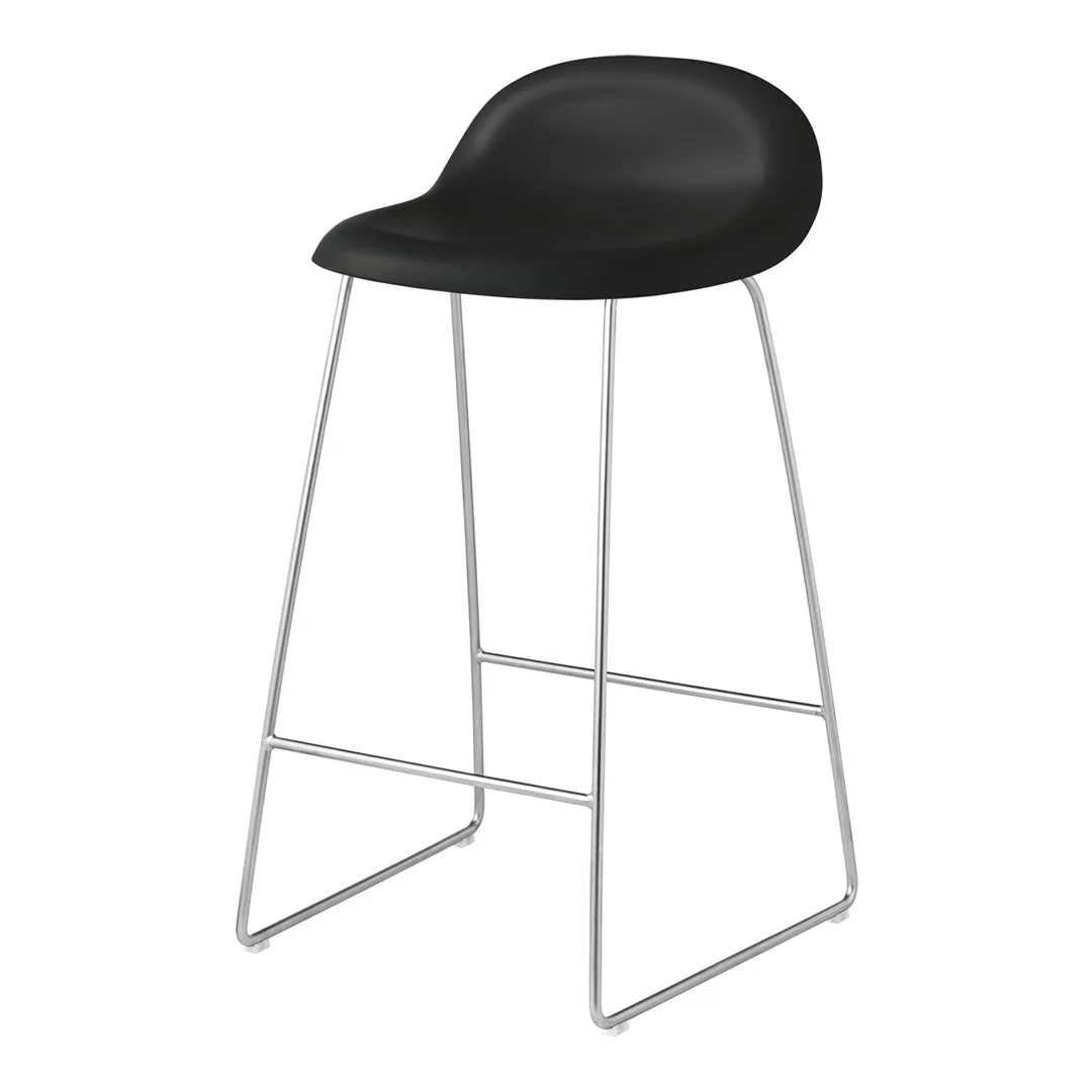 Gubi 3D Counter Stool - Sledge Base